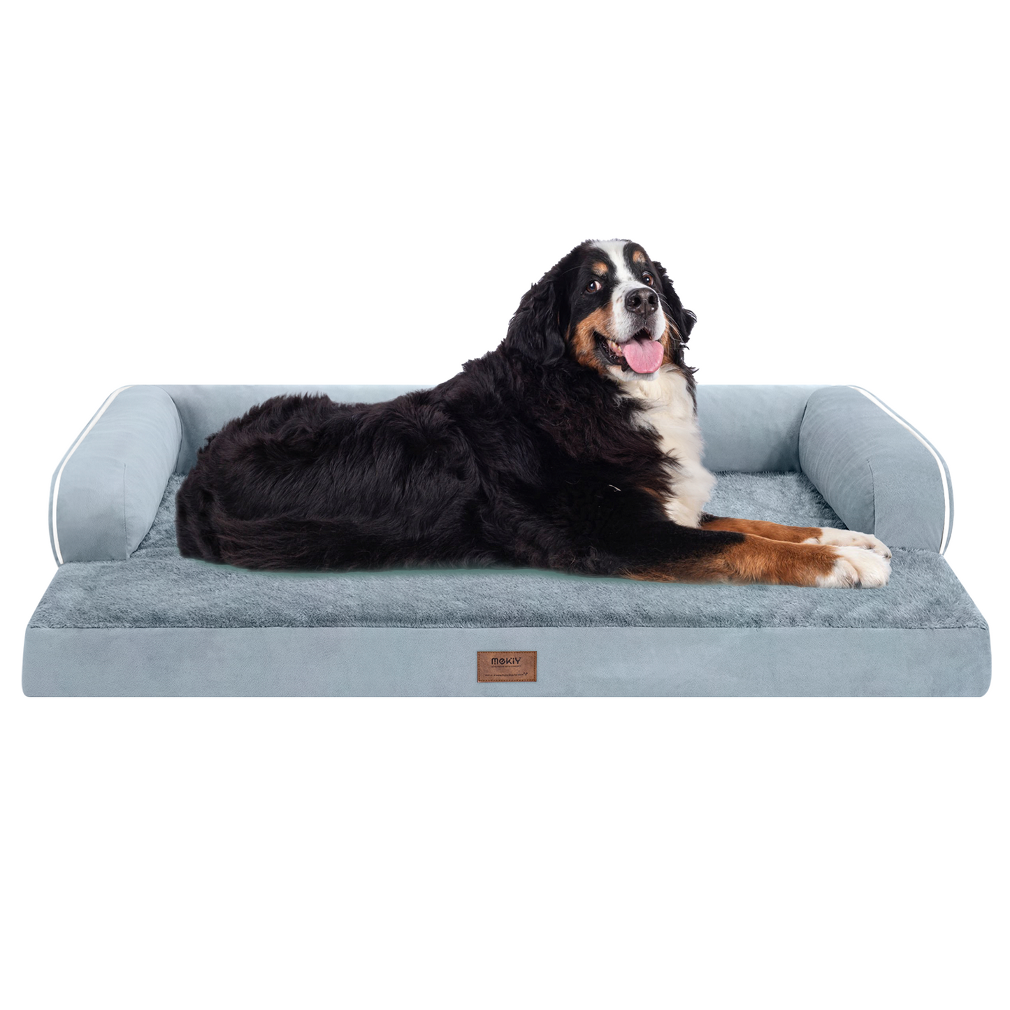 Large Dog Bed Orthopedic Washable - Beds Bolster - Medium XL XLarge Big Dogs - Memory Foam Couch Sofa - Waterproof with Removable Cover