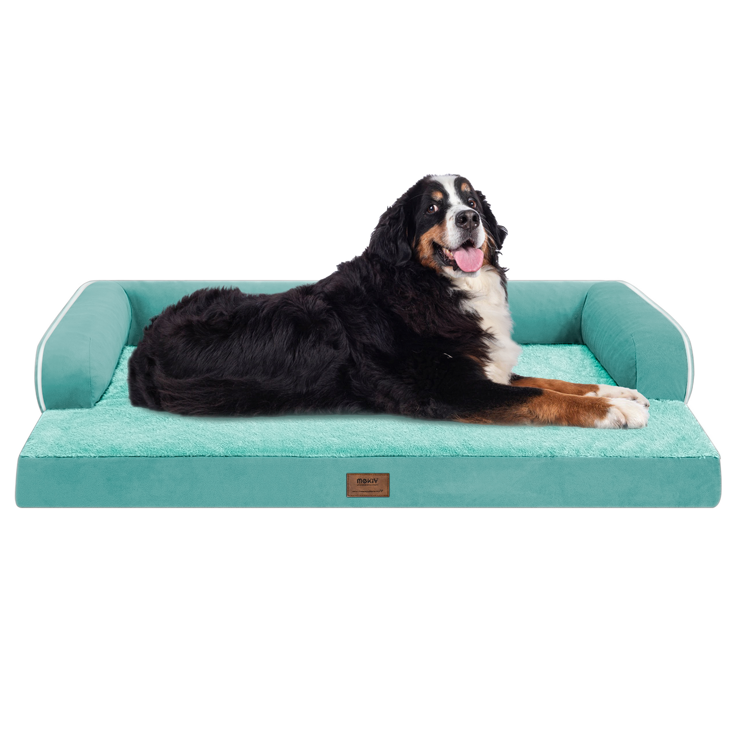 Large Dog Bed Orthopedic Washable - Beds Bolster - Medium XL XLarge Big Dogs - Memory Foam Couch Sofa - Waterproof with Removable Cover