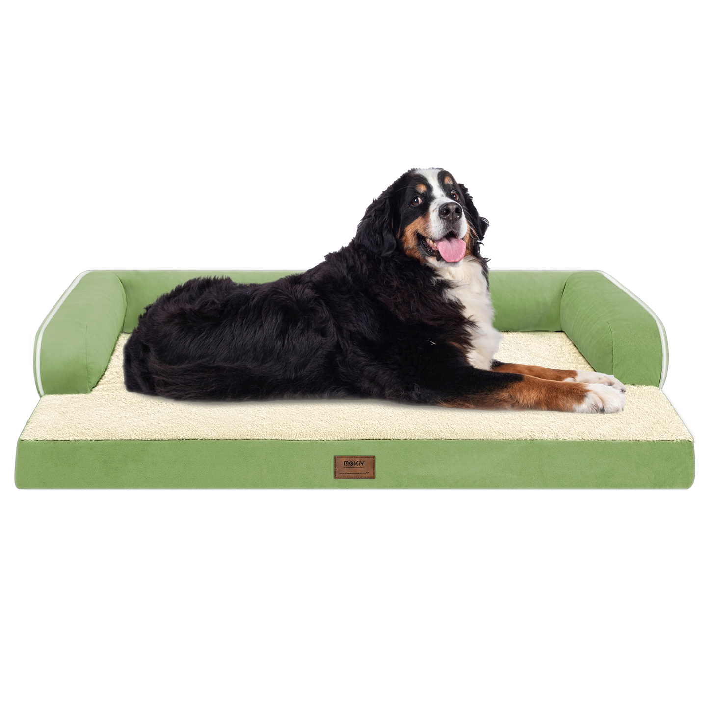 Large Dog Bed Orthopedic Washable - Beds Bolster - Medium XL XLarge Big Dogs - Memory Foam Couch Sofa - Waterproof with Removable Cover